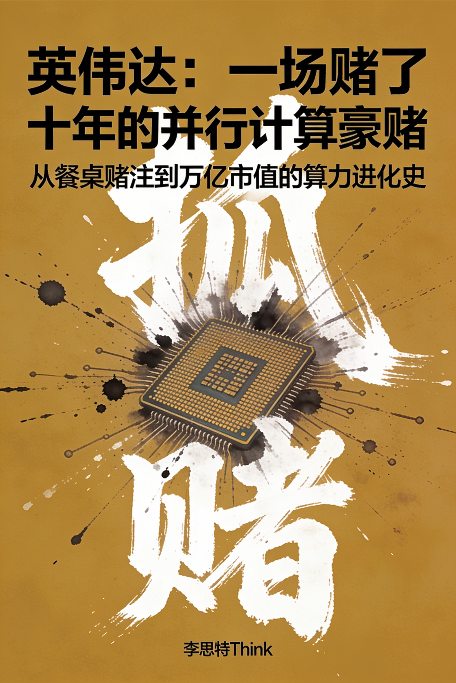 《英伟达:一场赌了十年的并行计算豪赌》封面
