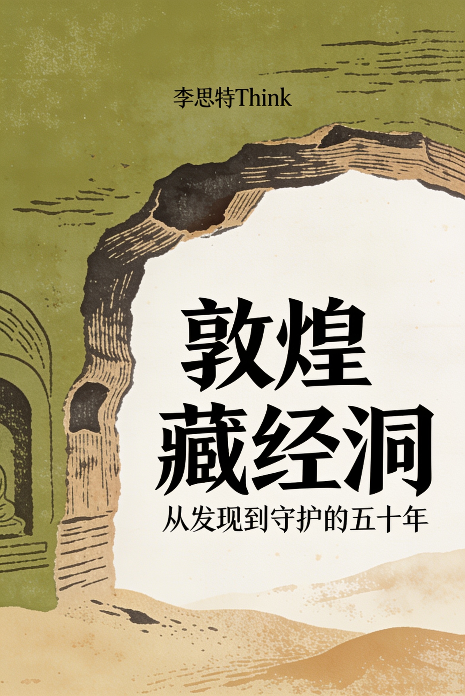 《敦煌藏经洞:从发现到守护的五十年》封面