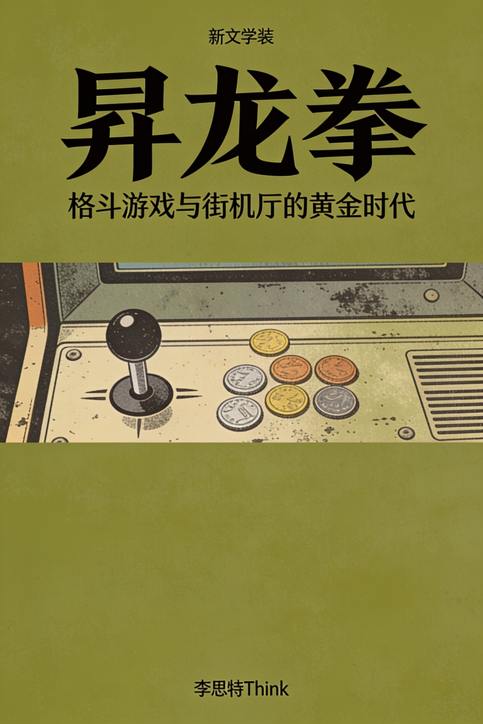 《昇龙拳:格斗游戏与街机厅的黄金时代》封面