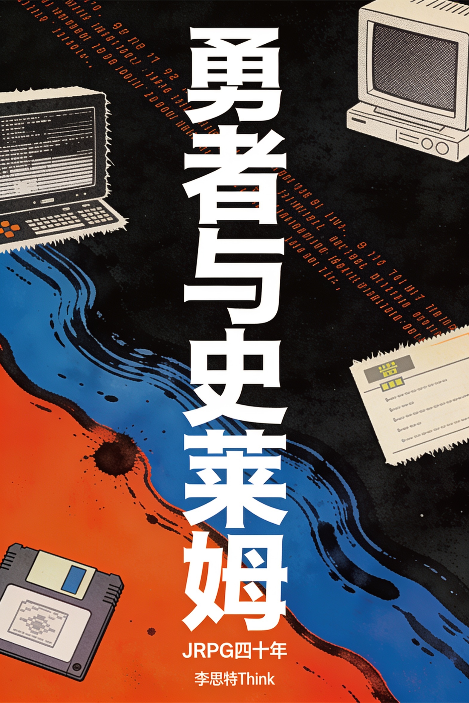 《勇者与史莱姆:JRPG 四十年》封面