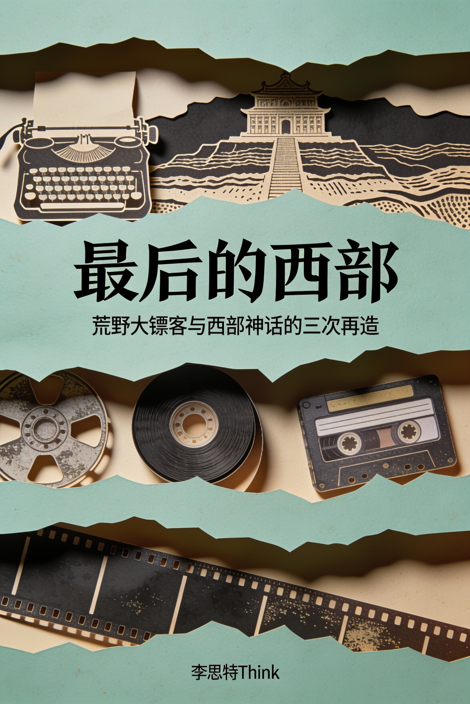 《最后的西部：荒野大镖客与西部神话的三次再造》封面
