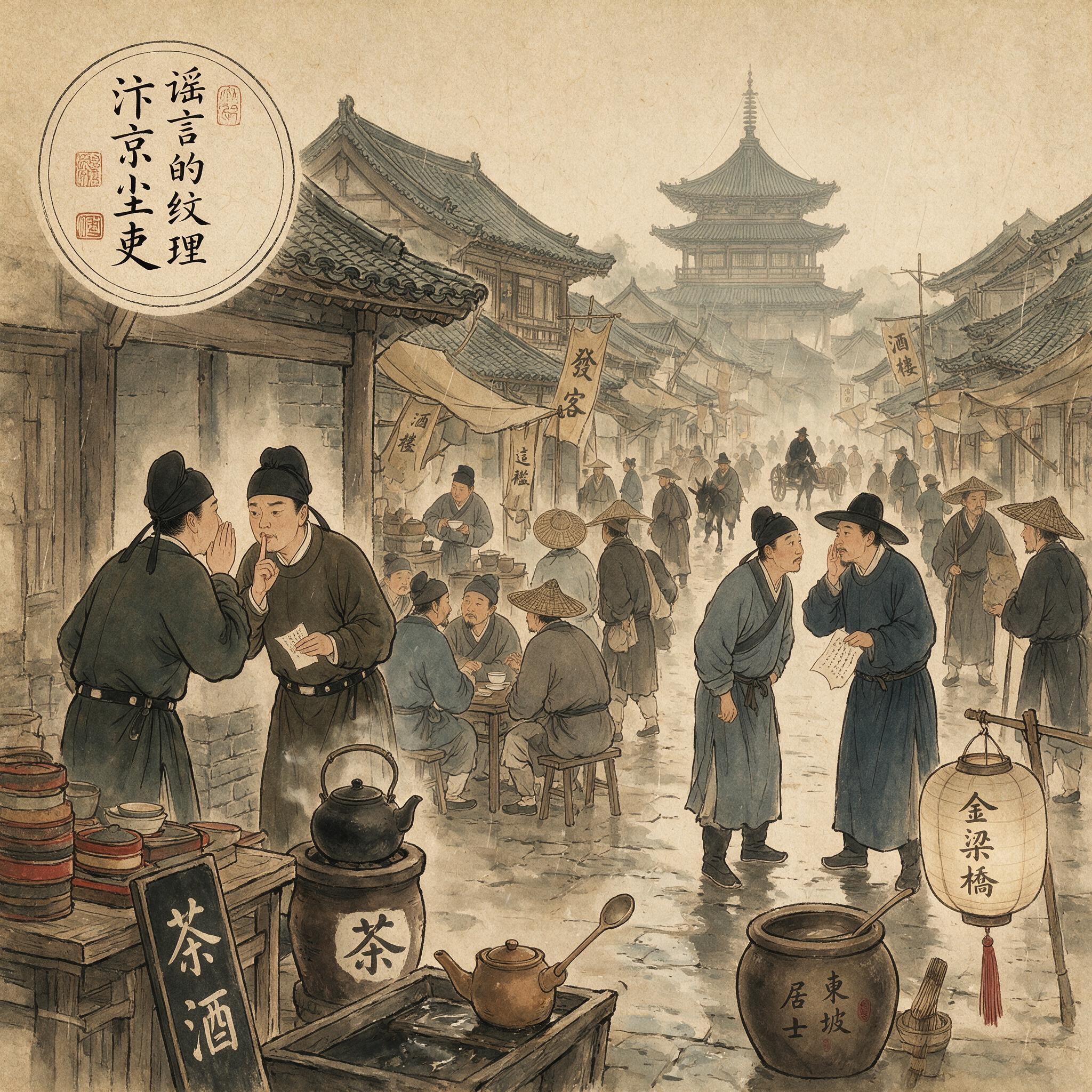 谣言的纹理:历史出版插图