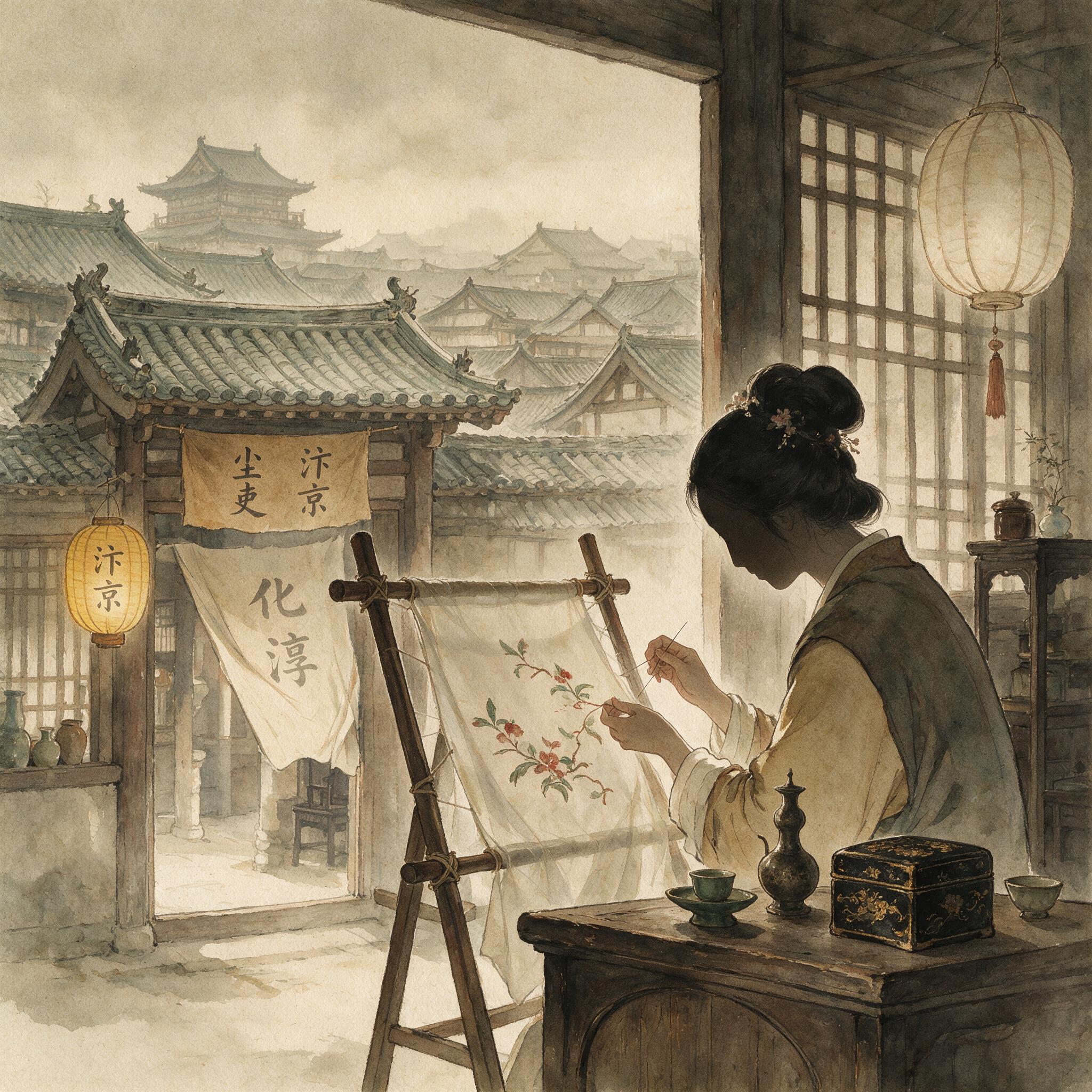 妇人之手：历史出版插图