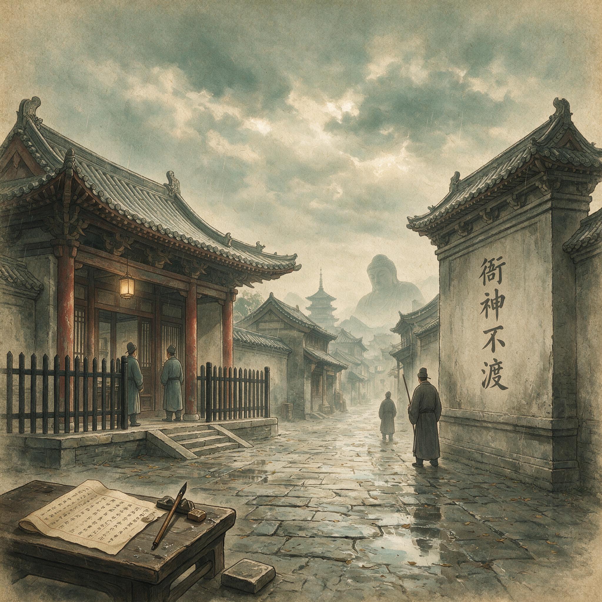 衙神不渡:历史出版插图