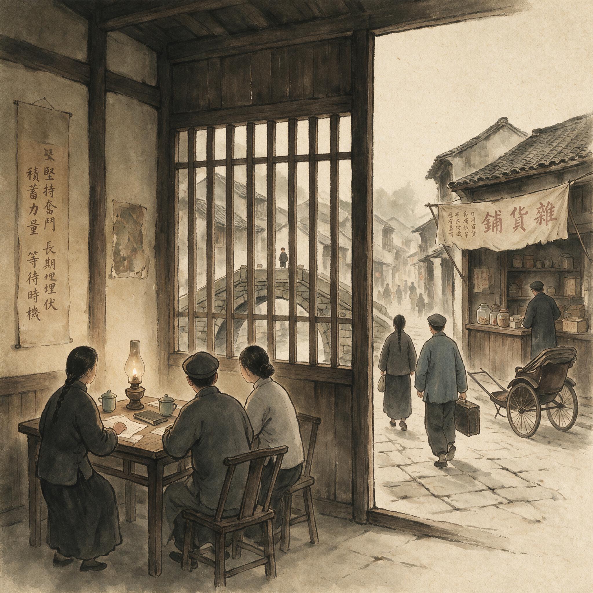 白区工作的本地化改造：历史出版插图