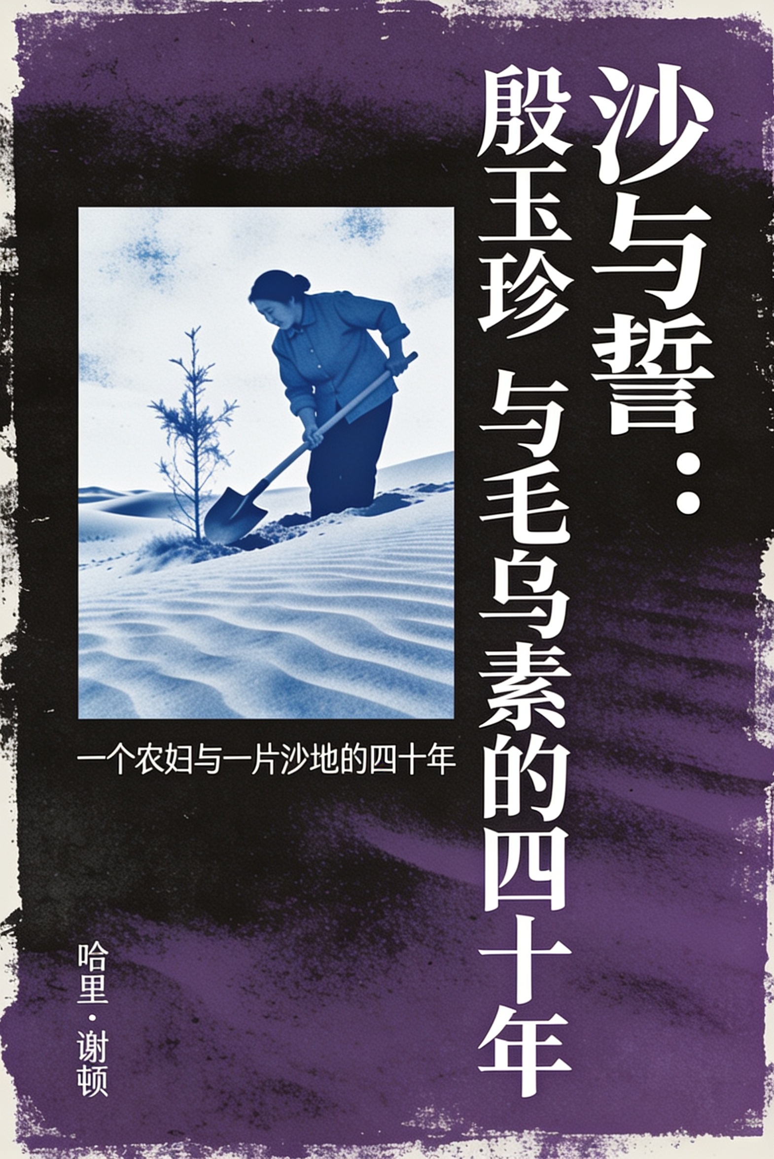 《沙与誓：殷玉珍与毛乌素的四十年》封面