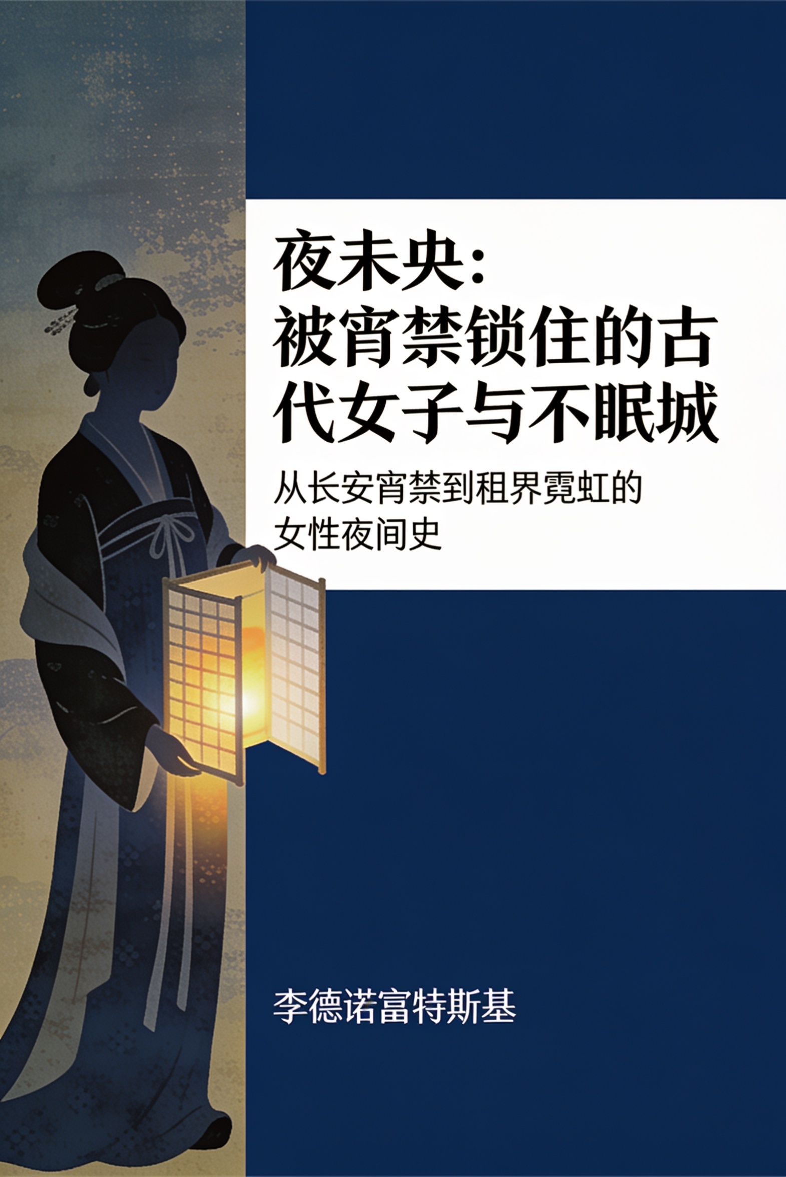 《夜未央:被宵禁锁住的古代女子与不眠城》封面