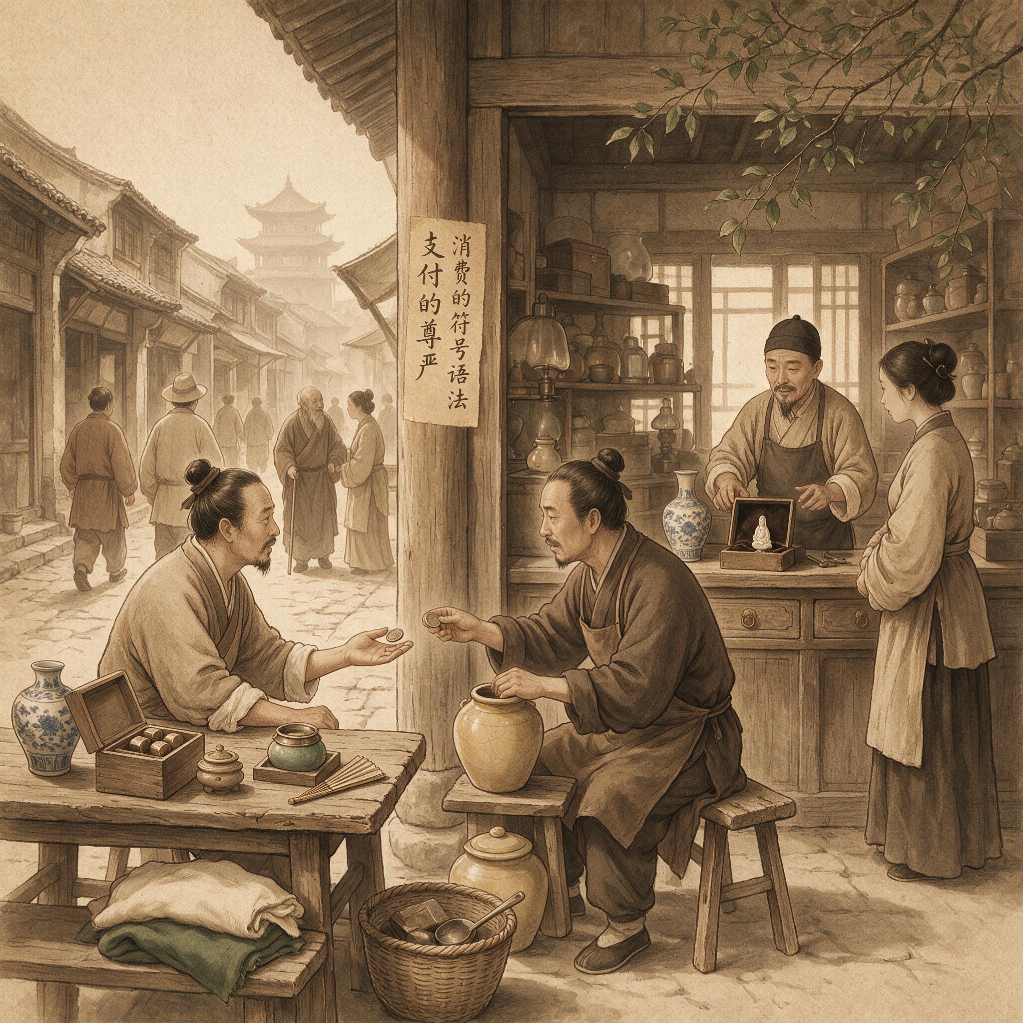 消费的符号语法:历史出版插图