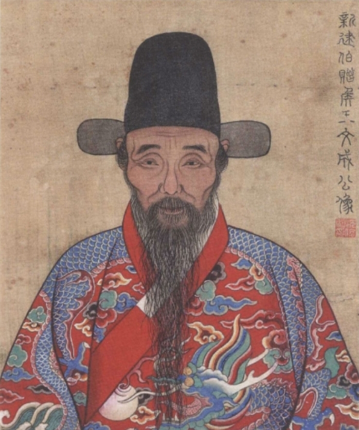 王阳明(王守仁)中年肖像画