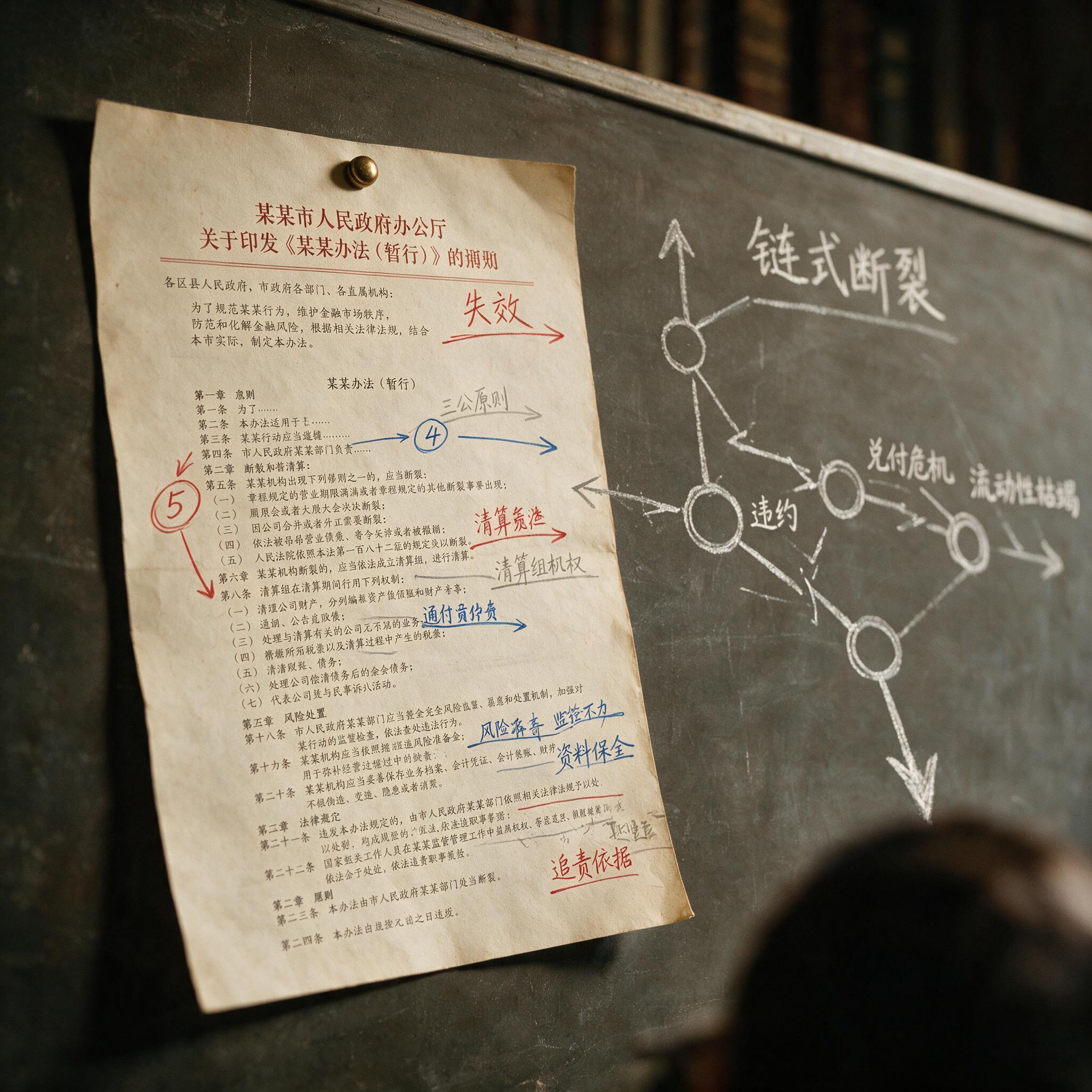 监管文本被逆向拆解标注