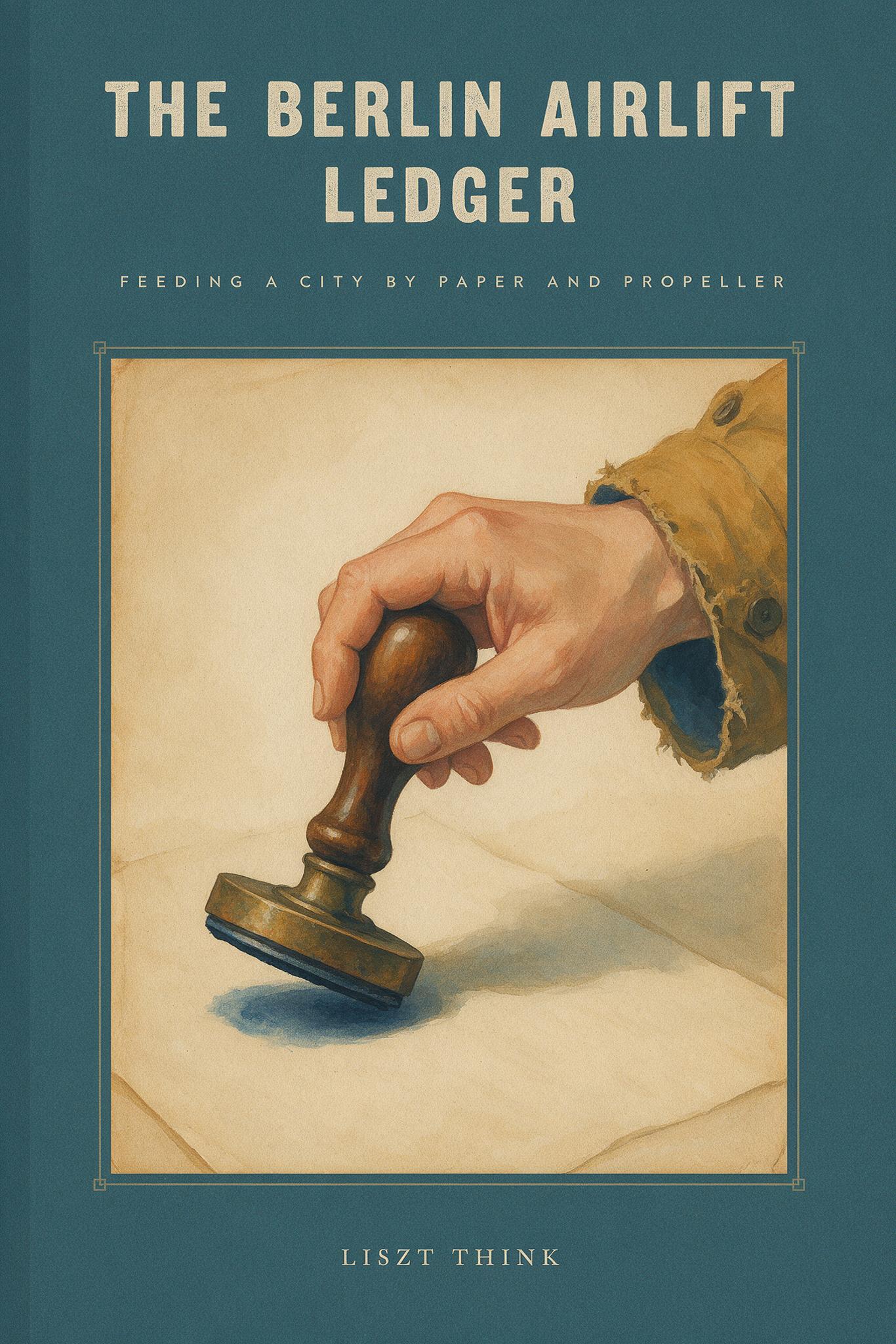 The Berlin Airlift Ledger: Feeding a City by Paper and Propeller cover