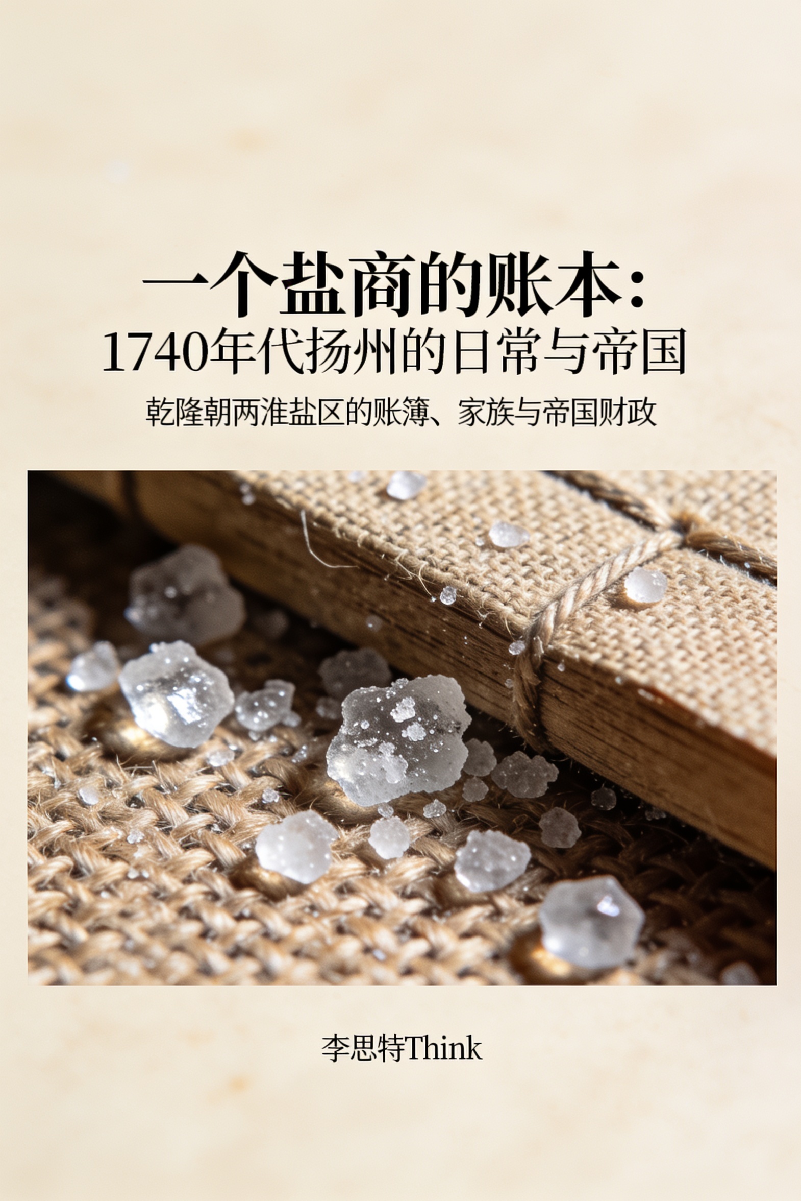 《一个盐商的账本:1740年代扬州的日常与帝国》封面