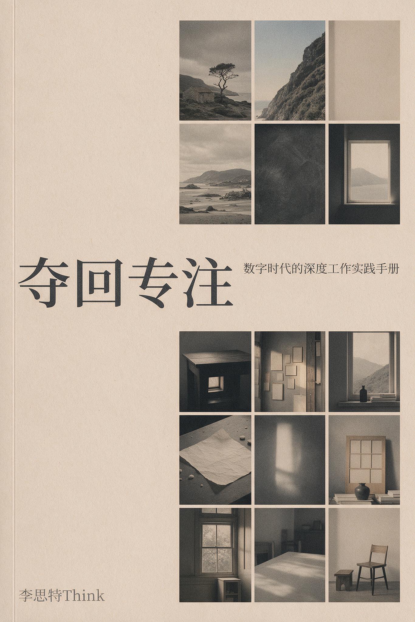 《夺回专注:数字时代的深度工作实践手册》封面