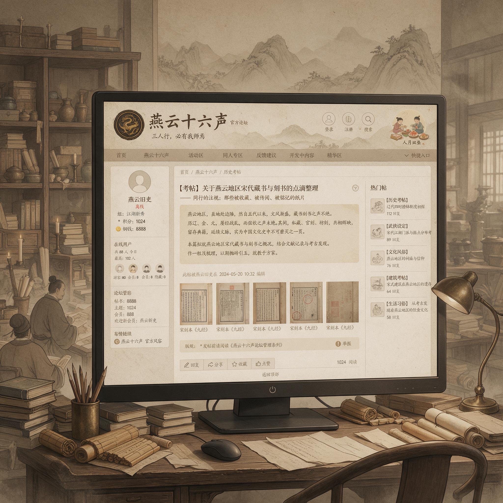 论坛帖子界面，标题为考据向长文